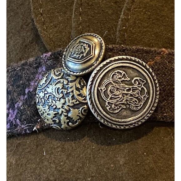 Wool Cloche Hat Womens M/L Retro Lagom Regency Classiccore Scandi Chic Luxury - Picture 4 of 16